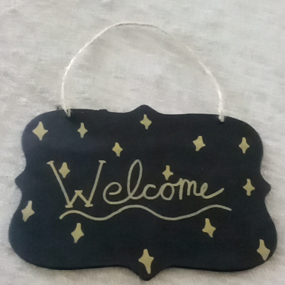 Welcome/Go Away Door Signs